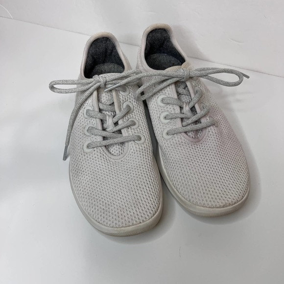 Allbirds Tree Runners Kaikoura White (White Sole) Size 8 - Picture 2 of 13